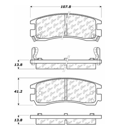 Centric Parts Gm, 103.07140 103.07140